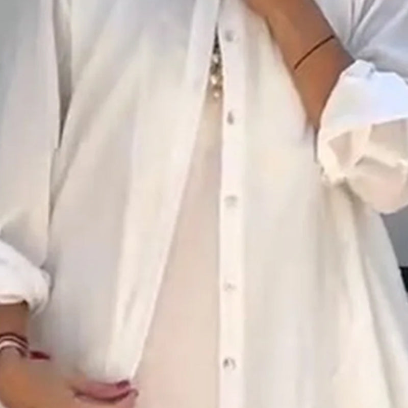 Eilena | Lockere Spitzenweste mit passendem Kleid-Set