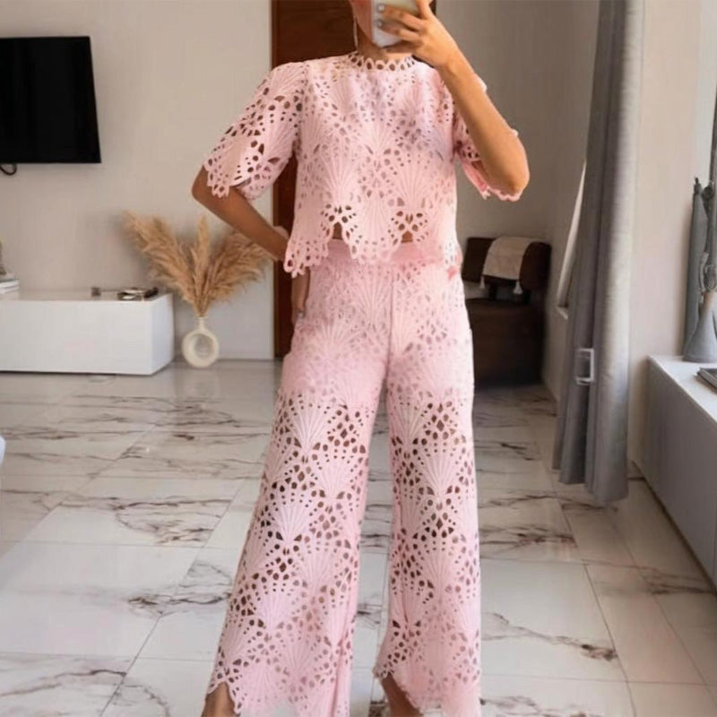 Xyne | Boho-Spitzen-Ösen-Set