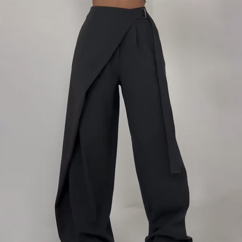 Lillian™ | Stylische Hose mit modernem asymmetrischem Bund