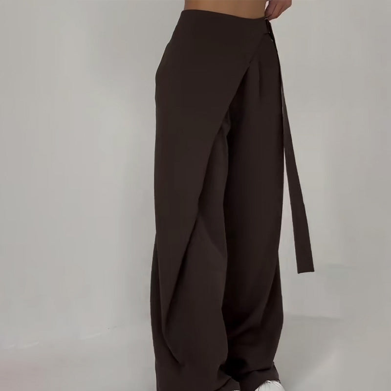 Lillian™ | Stylische Hose mit modernem asymmetrischem Bund