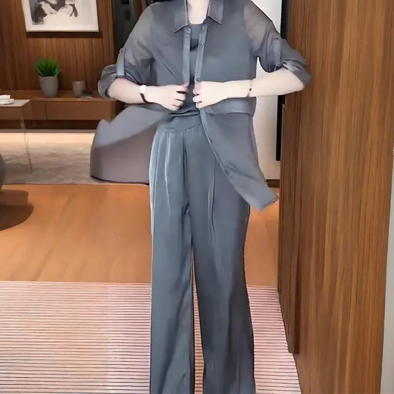 Genevieve™ | Zeitloses Damen-Set mit drei kombinierten Teilen