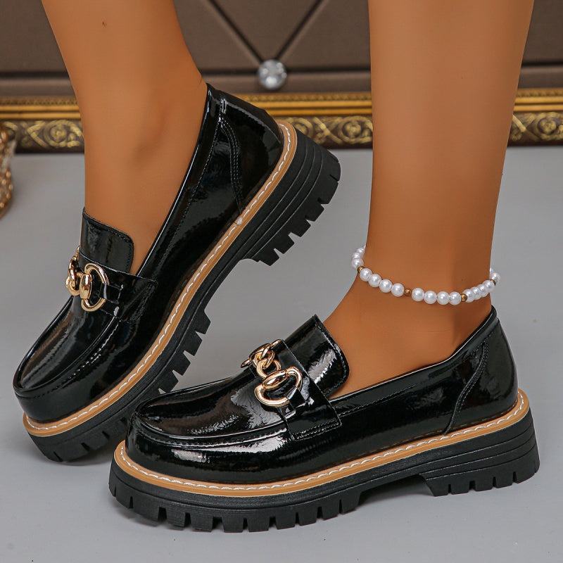 Elvyre | Vintage Damen-Mokassins