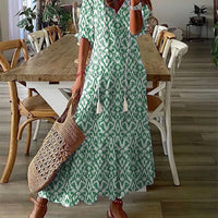 Apria | Fließendes böhmisches Maxikleid