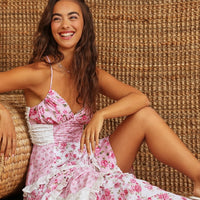 Whitely | Luftiges Boho-Kleid im Vintage-Look