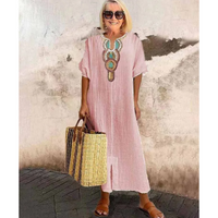 Nell | Tunika-Kleid mit Ethno-Print