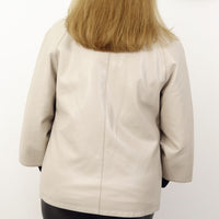 Cera | Schicke Kunstlederjacke