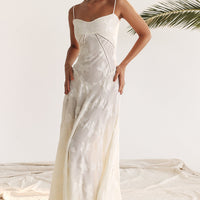 Sadie | Langes ärmelloses Kleid mit klassischem Design