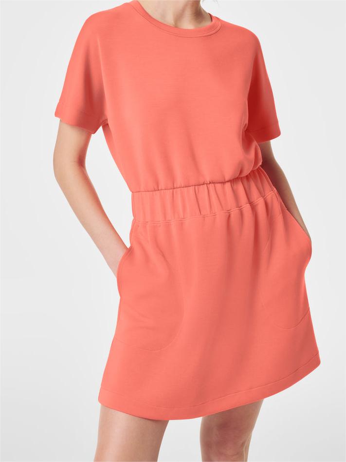 Paislee™ | Lockeres T-Shirt-Kleid mit elastischem Bund