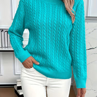 Glenda | Zopfmuster-Strickpullover
