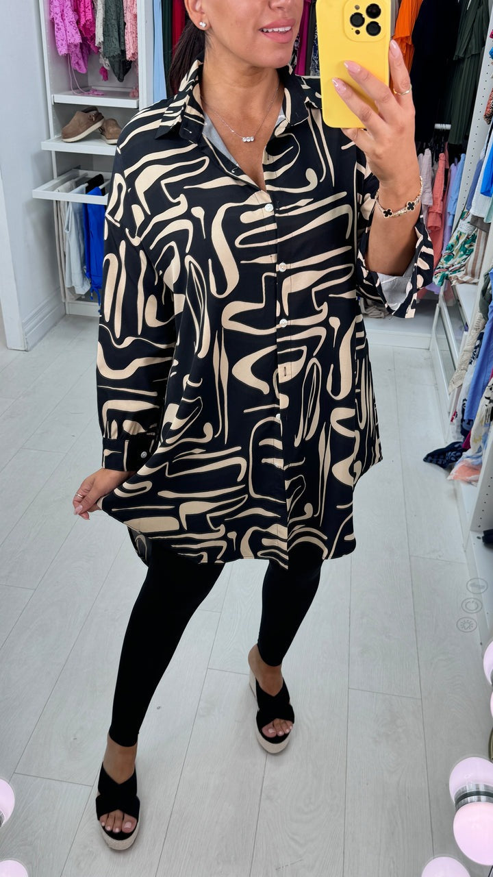 Roane | Langarmhemd mit Aufschlägen für Frauen