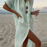 Gigi | elegantes Hemdkleid mit lockerem Schnitt