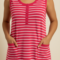 Noris | Hauskleid mit Taschen