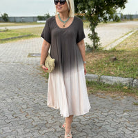 Samara | Bequemes Kleid aus Baumwolle im Batik-Stil