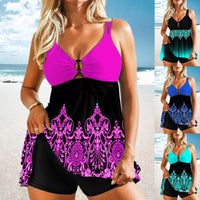 Nisa | Einteiliger Badeanzug mit doppelten Trägern