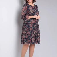 Harlee | luftiges bedrucktes Kleid für sonnige Tage