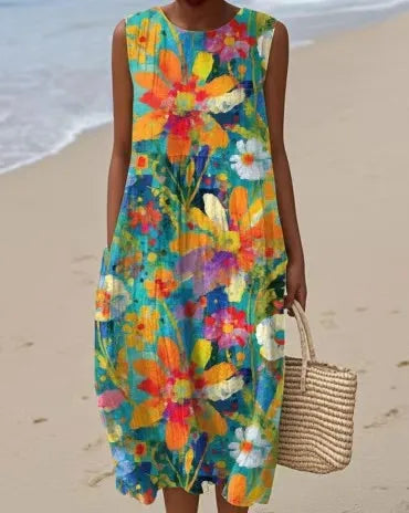 Tyra | Ärmelloses Sommerkleid