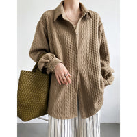 Ylva | Modische Netzbluse mit Stickereien