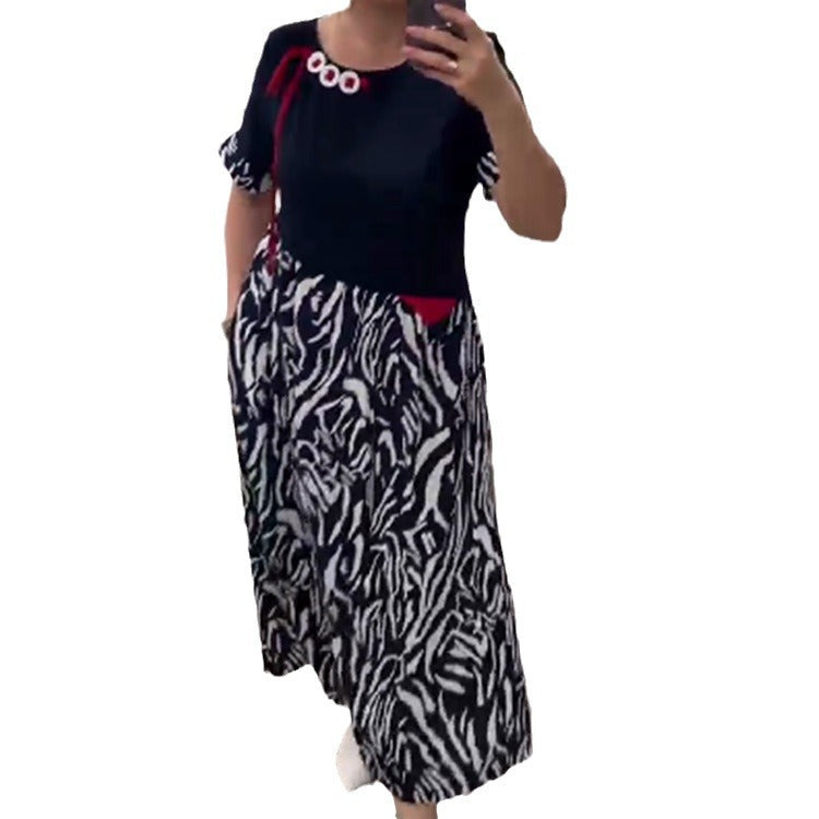 Lorrien | Trendiges Patchwork-Kleid für den casual Style