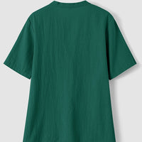 Sofia | feminines Oberteil mit V-Ausschnitt und dekorativer Knopfleiste