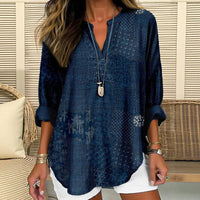 Tiffany | elegante Vintage-Bluse für den lässigen Alltagsstil