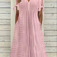 Elani | feminines Kleid mit herzförmigem Ausschnitt