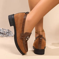 Jinna | Damen-Loafer mit Metallkette