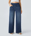 Carolina | Damen-Jeans, High Waist & weites Bein