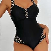 Harlene | Stilvoller Badeanzug mit animalischem Muster