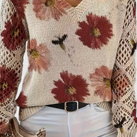 Ariella™ | Modischer Pullover mit eleganten Blütendetails
