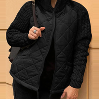 Minia | Einfarbige Patchwork-Jacke