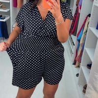 Jocelyn | Lässiger kurzärmeliger Overall für Damen