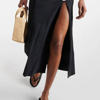 Annabelle | Badeanzug-Set mit einer Schulter und trägerlosem Wickelrock