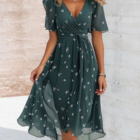 Ana | Elegantes bedrucktes Kleid für Damen