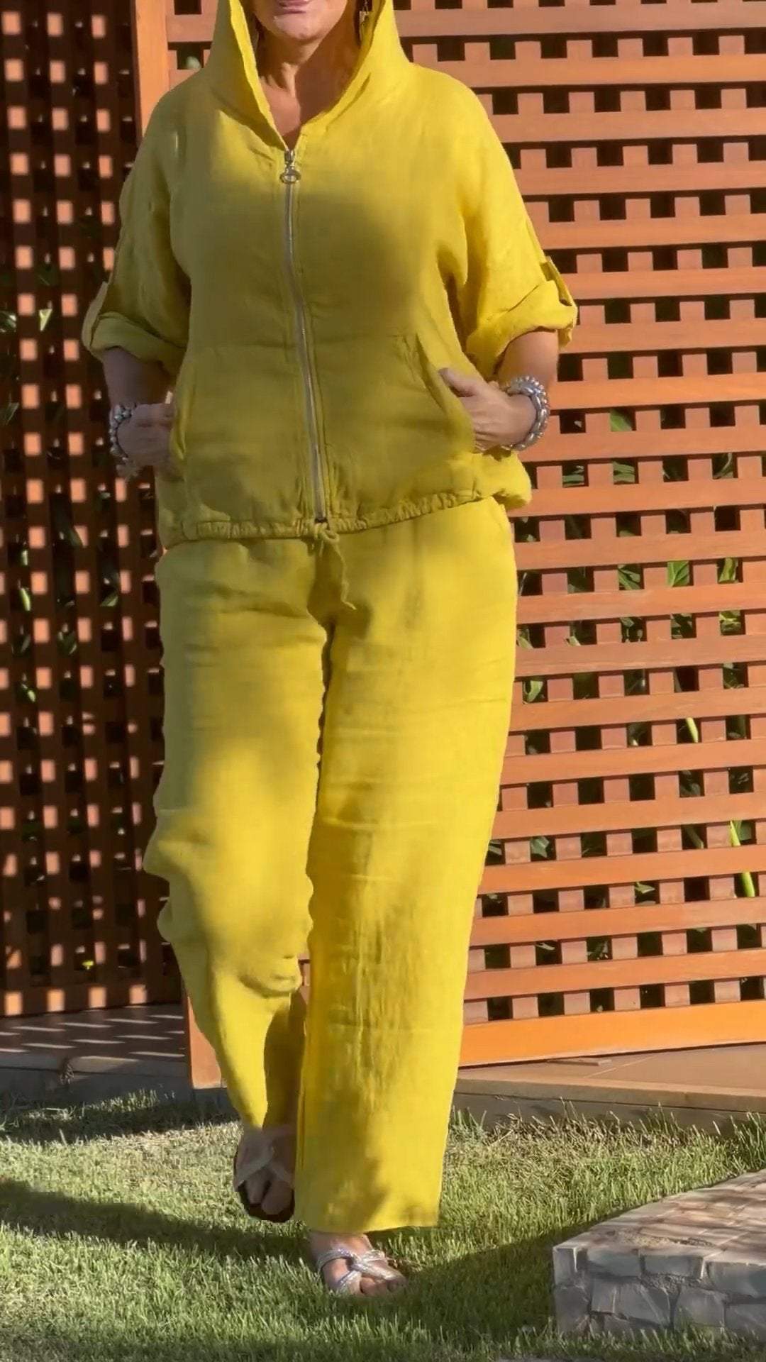 Callie | Bequemer zweiteiliger Anzug mit Kapuze für Damen