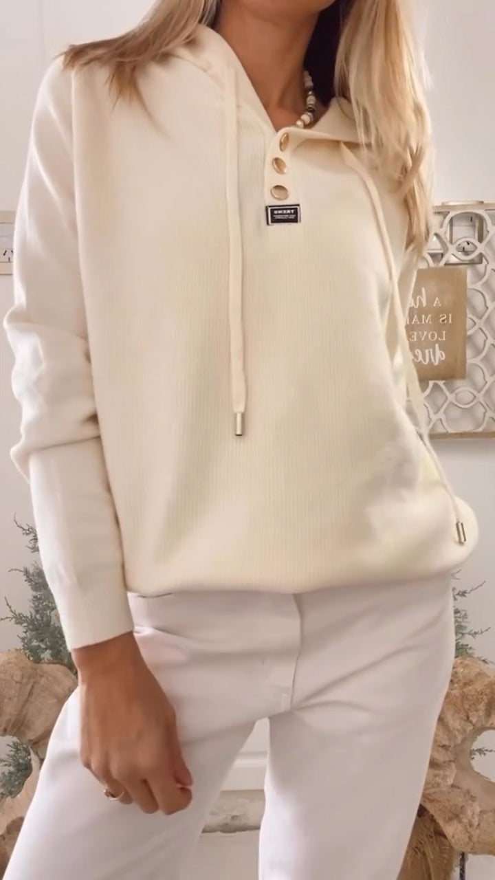 Doncy | Minimalistischer Kapuzenpullover