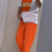 Zyla | stilvolles Set mit Oberteil und Hose für Bräunung