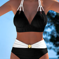 Dizzy | Badeanzug Doppelträger hohe Taille