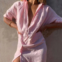 Gigi | elegantes Hemdkleid mit lockerem Schnitt