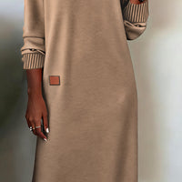 Allison™ | Stylisches Strickkleid mit V-Ausschnitt