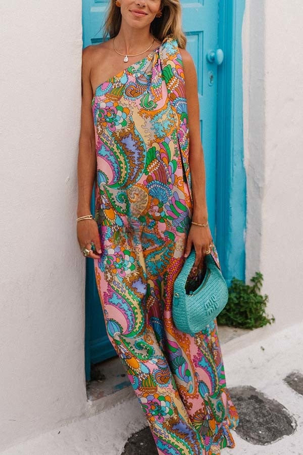 Daya | Maxi-Satinkleid