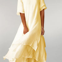 Chanda | Schickes Baumwollkleid in Maxilänge