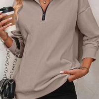 Hanna | Sweatshirt mit Reißverschluss