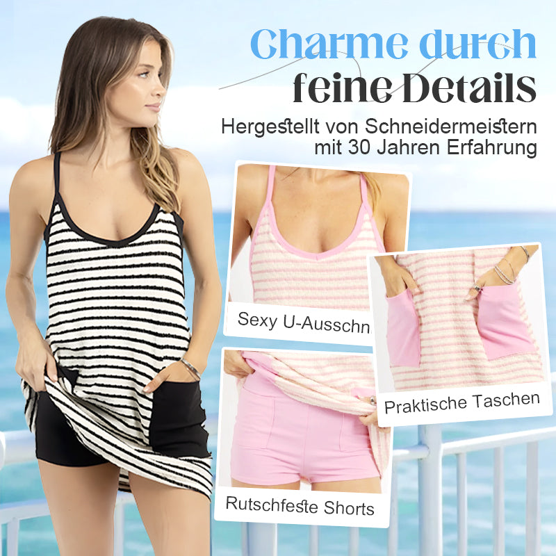 Clara | modisches Sommerkleid mit Shorts für Damen