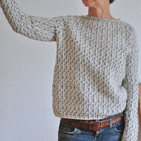 Hannie | Pullover mit U-Boot-Ausschnitt