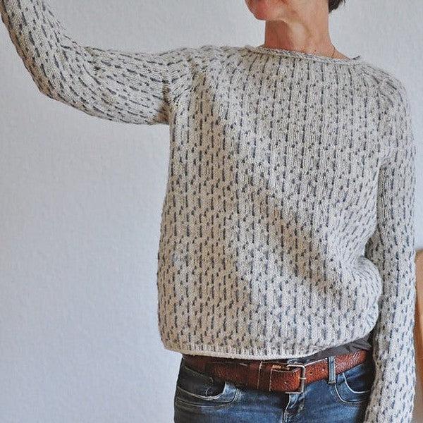 Hannie | Pullover mit U-Boot-Ausschnitt