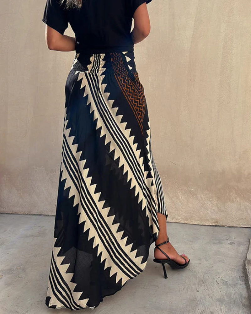 Tyronia | Femininer langer Rock im Boho-Stil