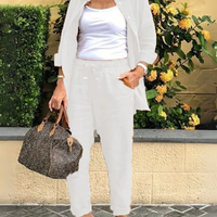 Anniera | Elegantes Hemd- und Hosenset für Damen