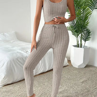 Chloe | Stilvolles 3-teiliges Set aus geripptem Strick