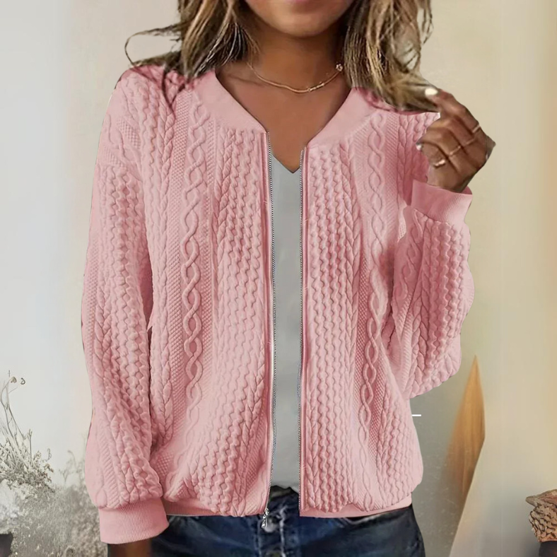 Yvette™ | Bequeme Zipperjacke für Damen