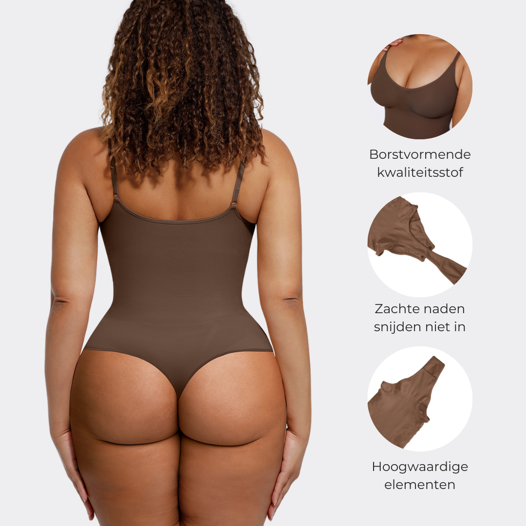 Leonie | nahtloser Shaping-Bodysuit mit String